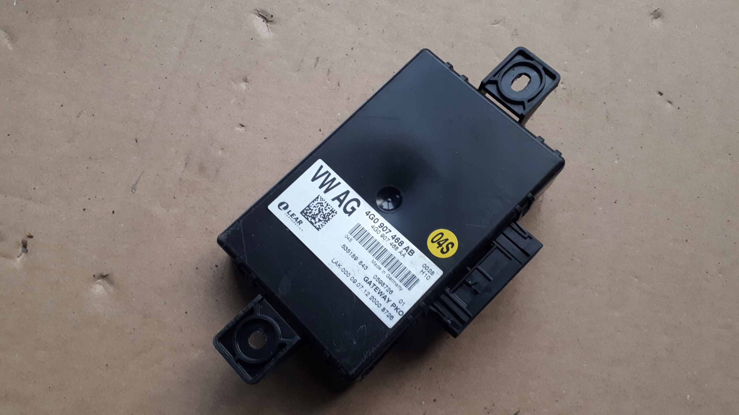 S6 C7 4G A6 MODULO GATEWAY 4G0907468AB A7 S7 4G