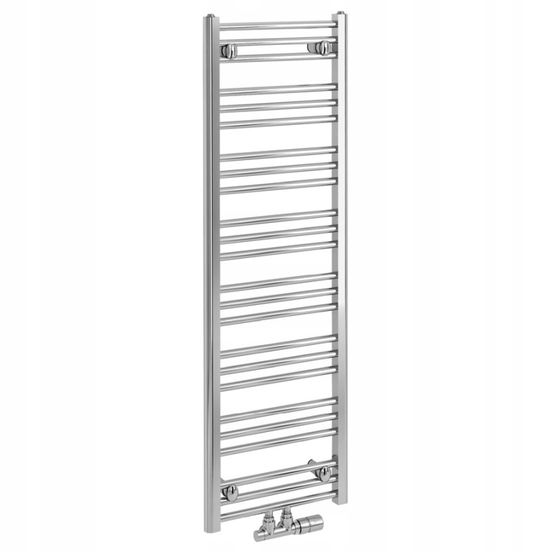 Bruckner Albrecht radiátor 400x1250 mm stredové pripojenie chróm 600.112.1