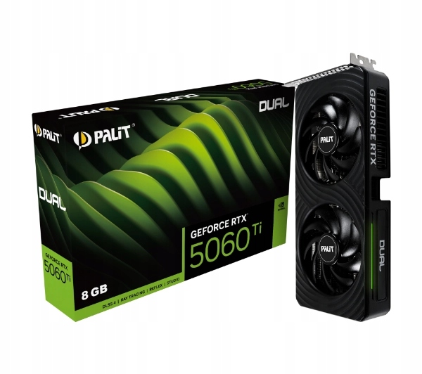 Karta graficzna Palit GeForce Rtx 5060 Ti Dual 8GB GDDR7 128bit Dlss 4