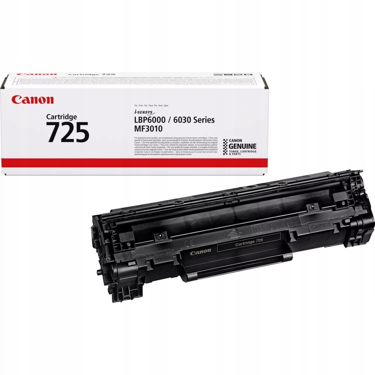 I-sensys LBP6030B Bundle/laserprinter 2X Toner 725 B