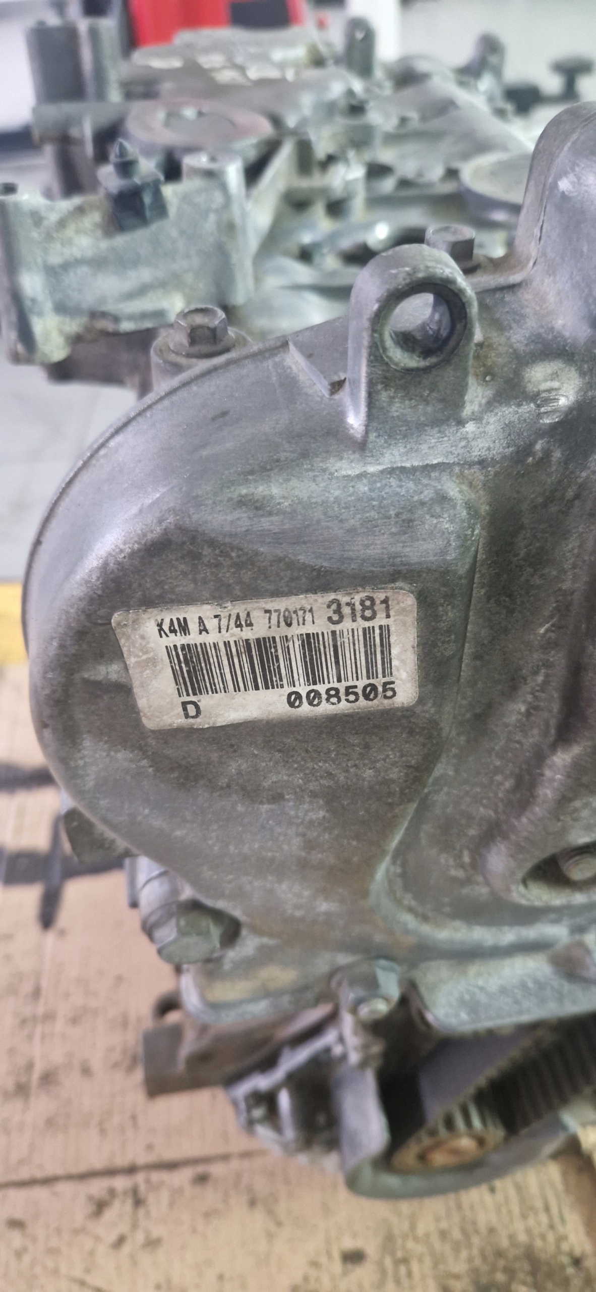 Двигатель renault 1.6 16V K4M 744