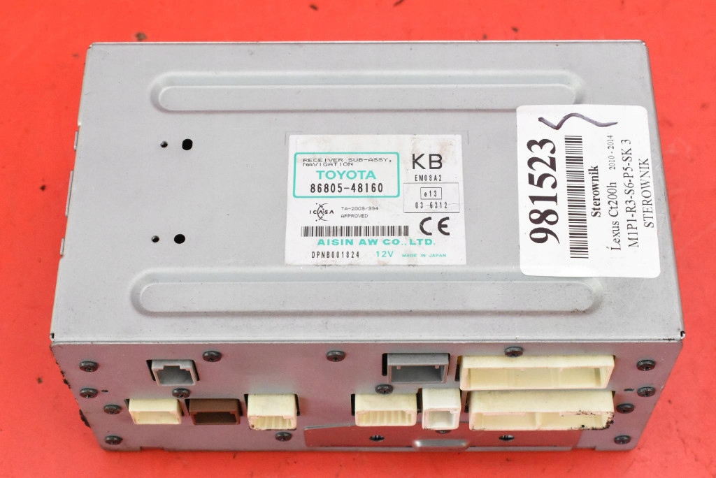 control unit module CZYTNIKA navigation devices 86805-48160 LEXUS CT200H 10-14