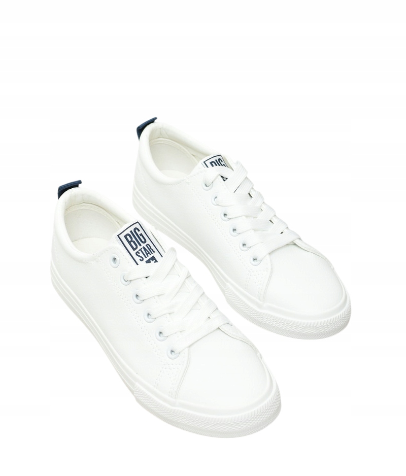 Trampki damskie Big Star SS274604 Białe Niskie Sneakersy 40