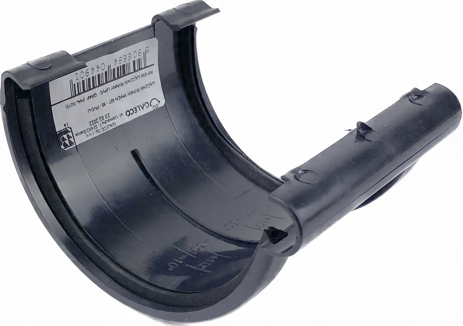 

Galeco Pvc Grafit 90mm łącznik rynny