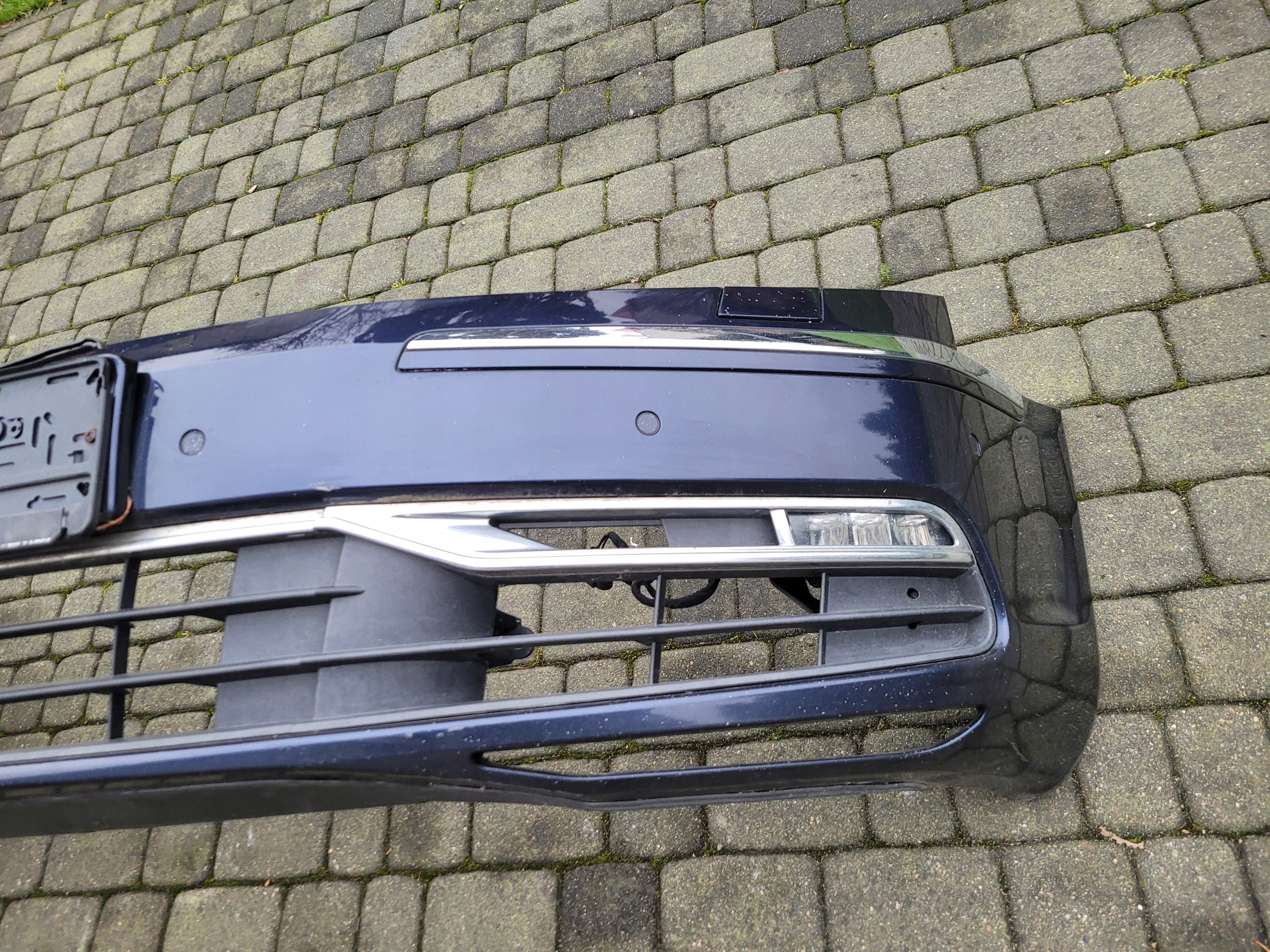 VW PHAETON II LIFT front bumper front complete LR5W 10-15R