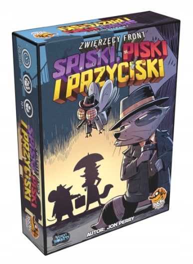 Gra planszowa Zwierzęcy front: Spiski, piski i przyciski Lucky Duck Games