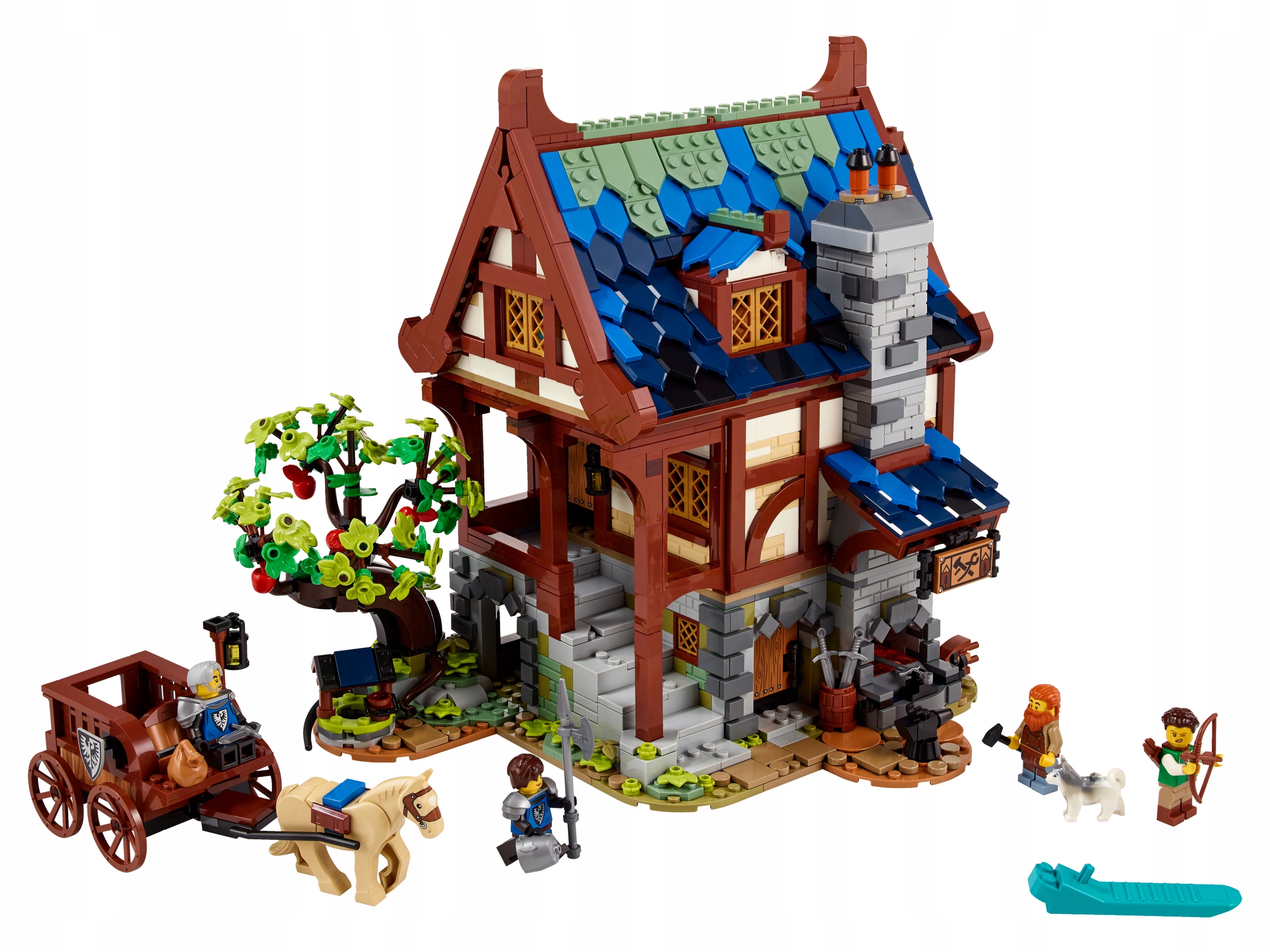 Klocki LEGO Ideas 21325 Średniowieczna kuźnia Marka LEGO