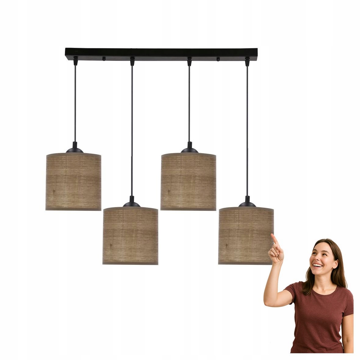 Závesná lampa Legno 34-18366 Candellux