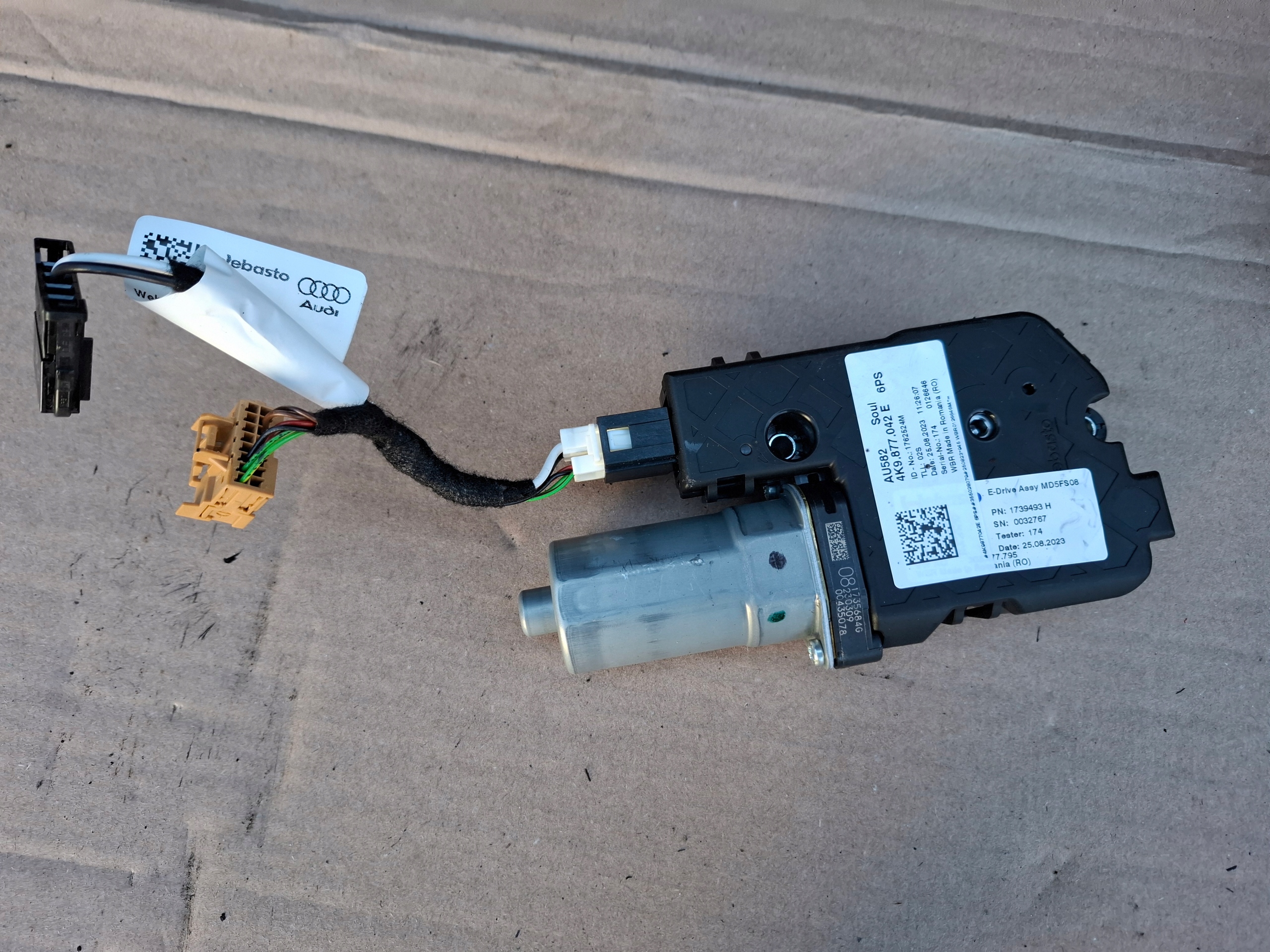 Motor Schiebedach Audi A6 C8 23R 4K9877042E