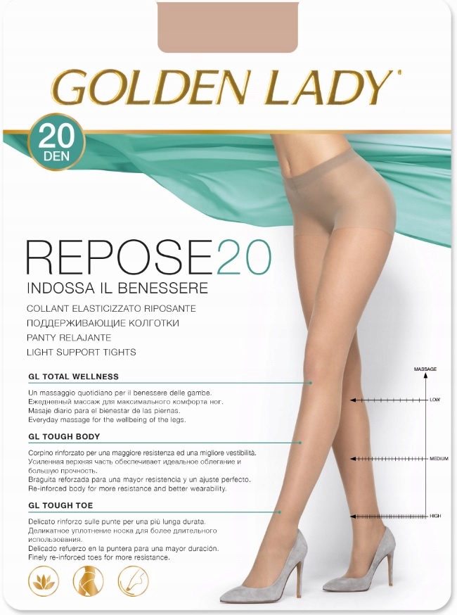 

Rajstopy Repose 20 [4] Melon Golden Lady