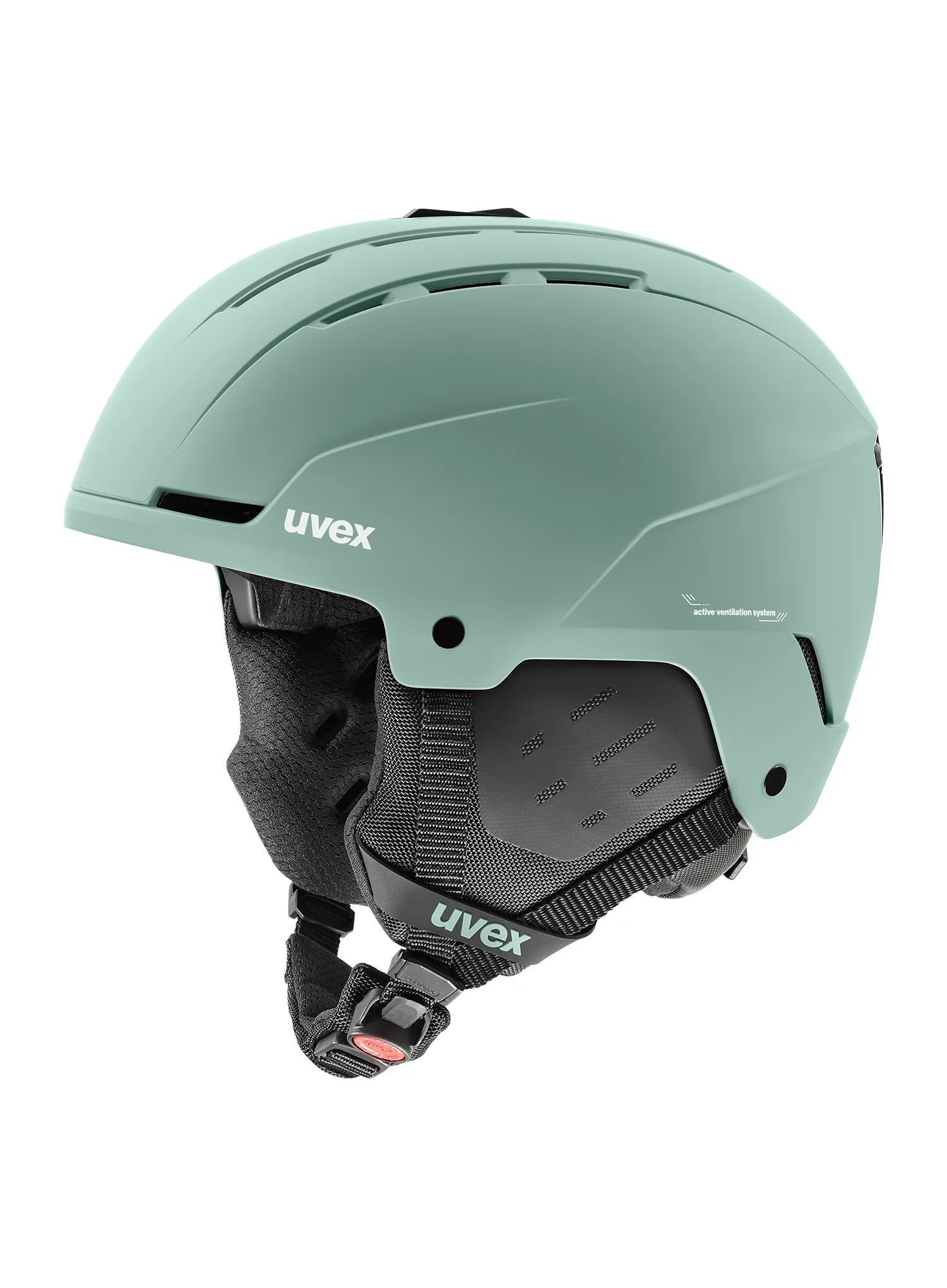 Lyžařská přilba Uvex Stance oxid zelený mat 51-55 cm