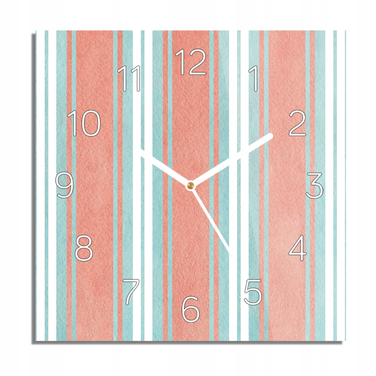 

Tapeta pasy pion zegar na szkle białe cyfry 30x30