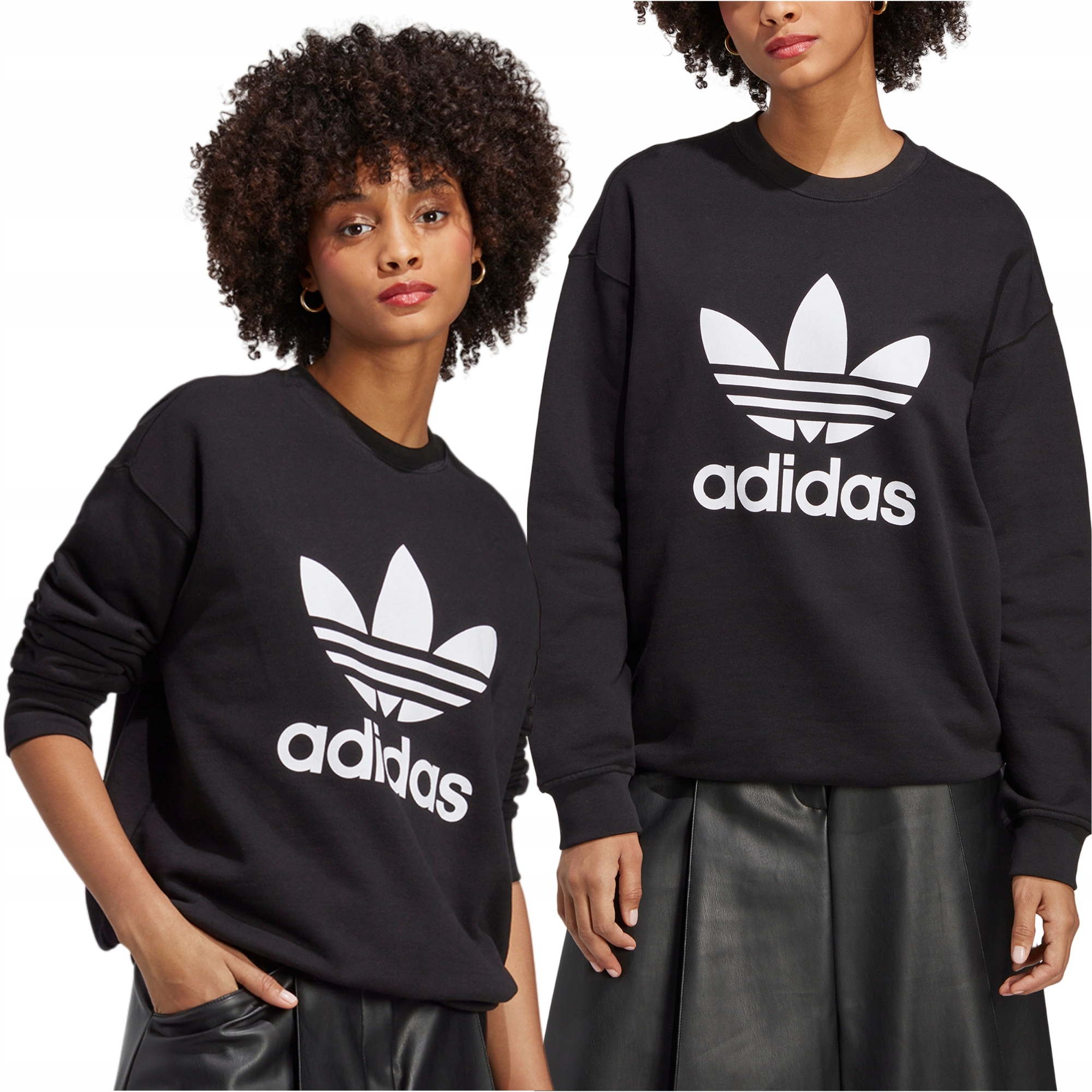 Mikina Adidas Originals Trefoil Bavlněná Bez Kapuce R 32 Xs