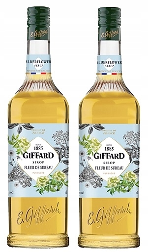 Levně 2 x sirup Giffard 1000 ml bezový květ