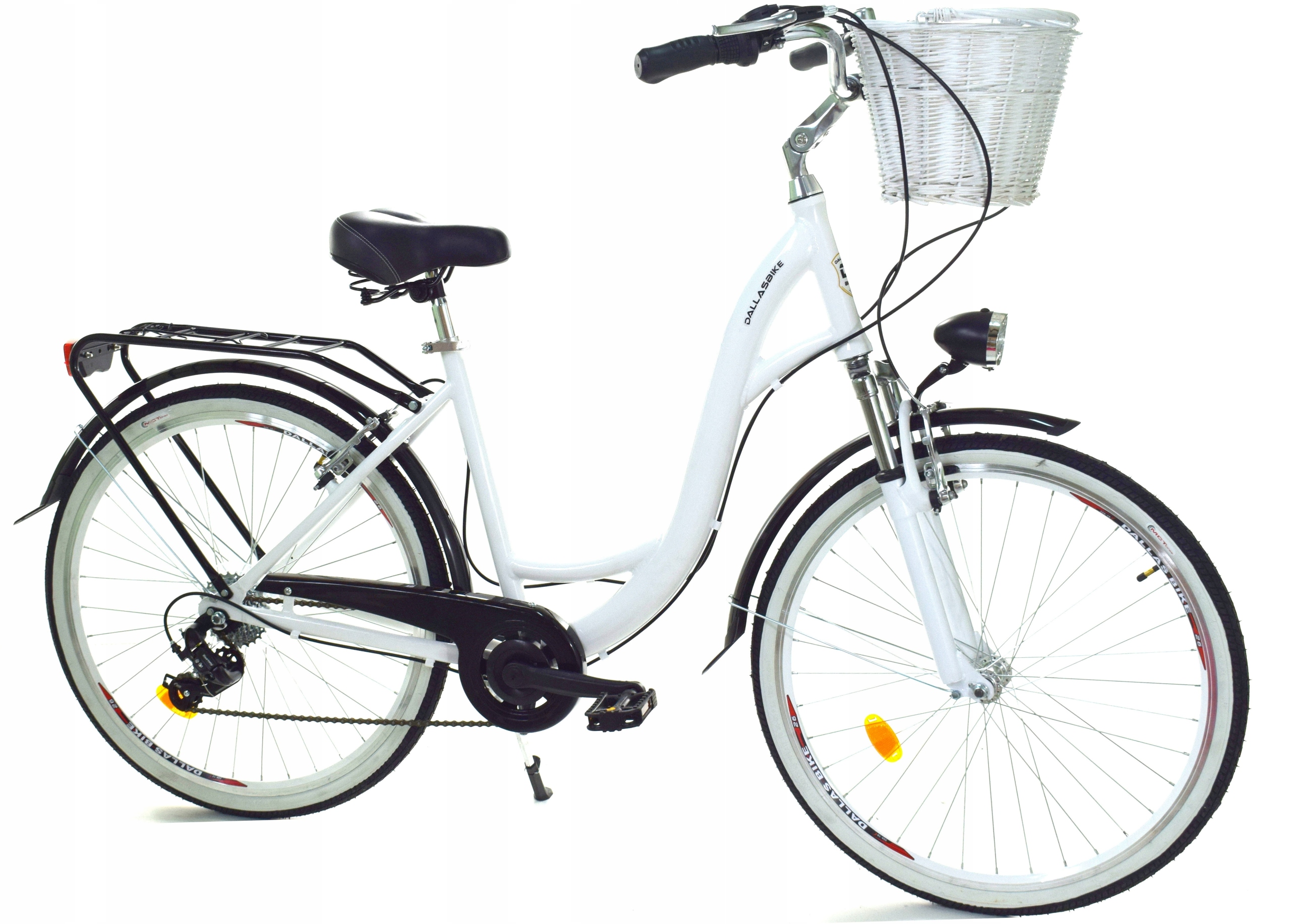 Rower damski miejski Dallas 26 Aluminiowy biegi