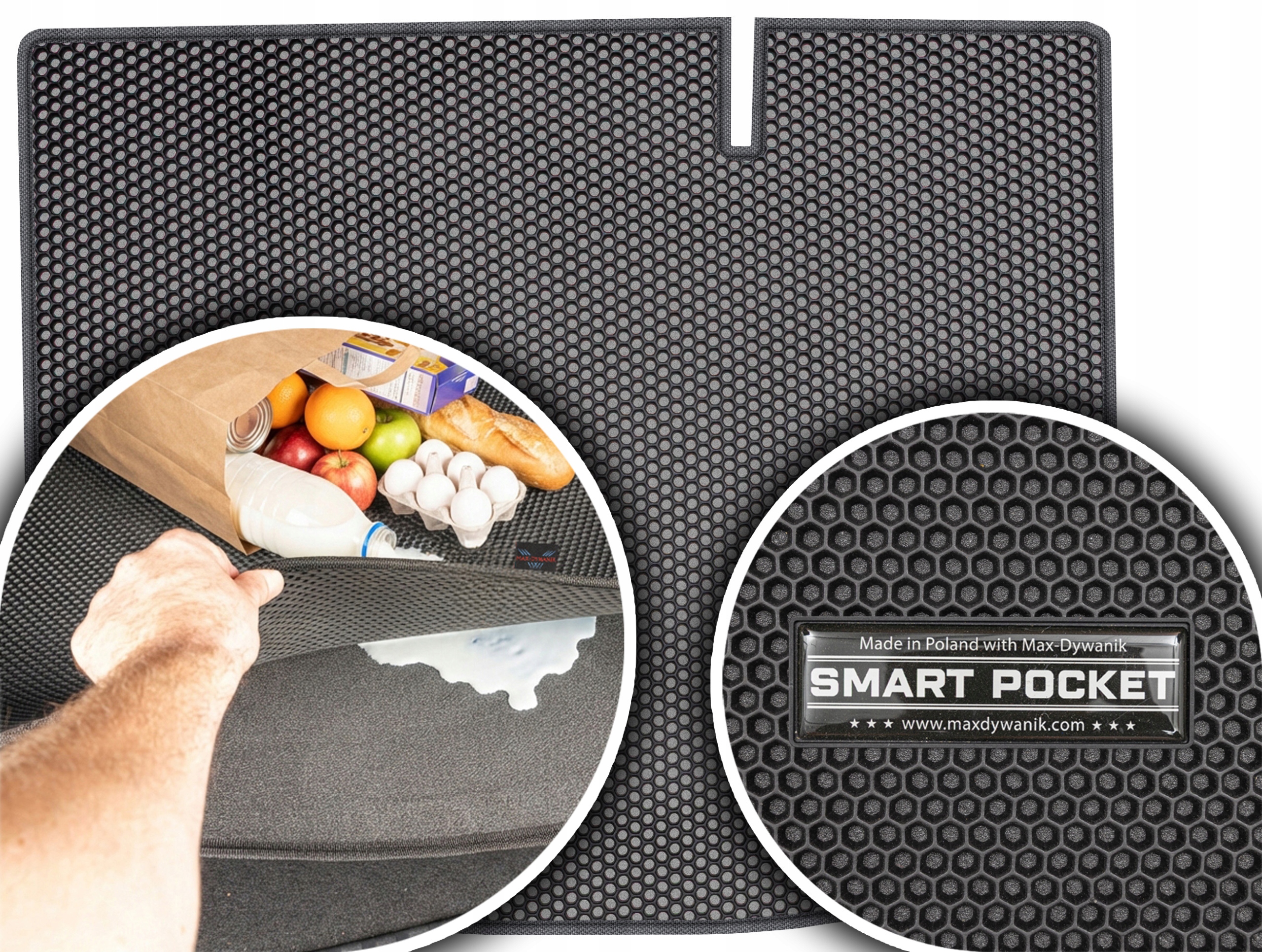 Dacia Sandero I Hb 2008-2012 Vložka do zavazadlového prostoru Eva Smart Pocket