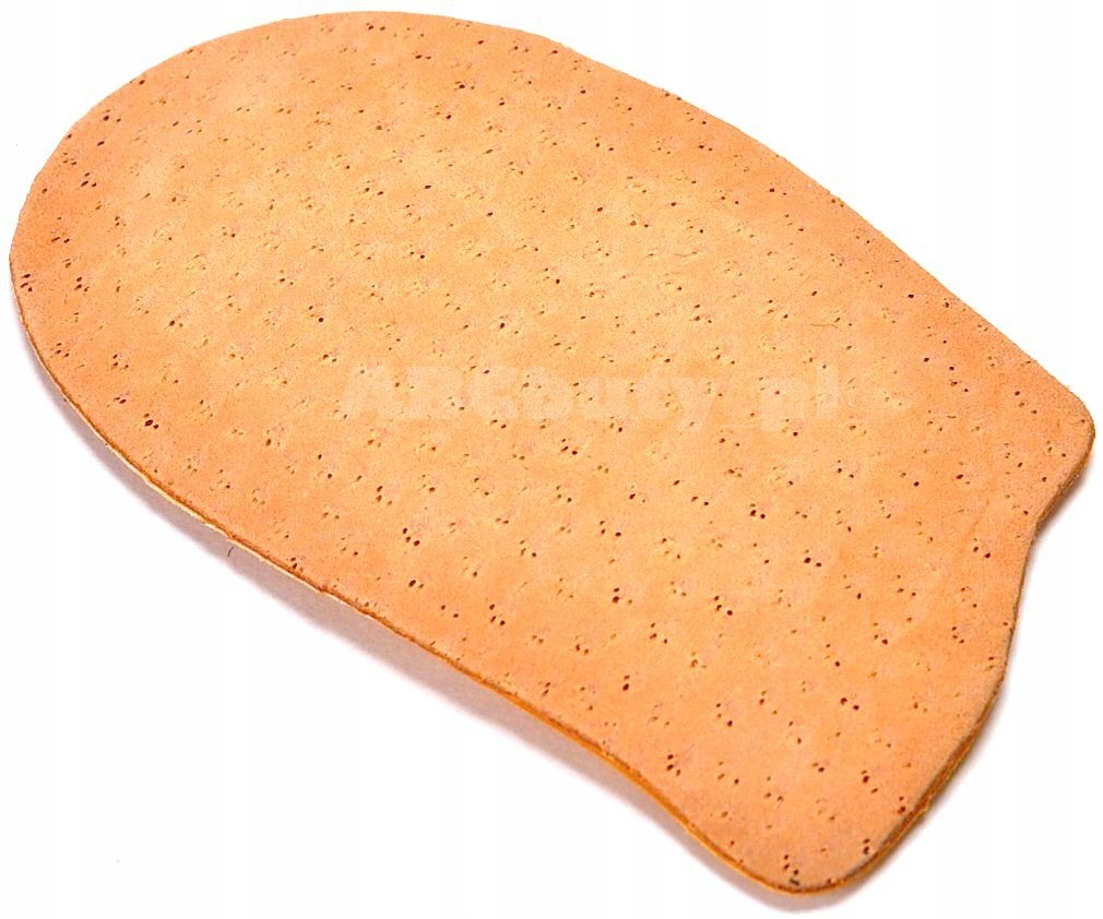 G10-66 BIAŁE AMORTYZUJĄCE PODPIĘTKI CIENKIE WKŁADKI POD PIĘTY PODUSZKI SLIM Wysokość 4 mm