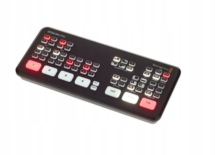 Blackmagic Atem Mini Pro mikser wideo Hdmi streaming Usb Rtmp