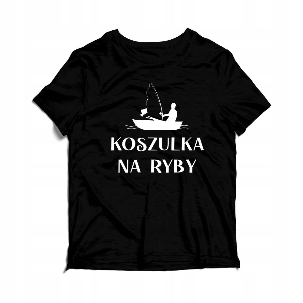 

Koszulka Wędkarska Na Ryby Moczykij Prezent M
