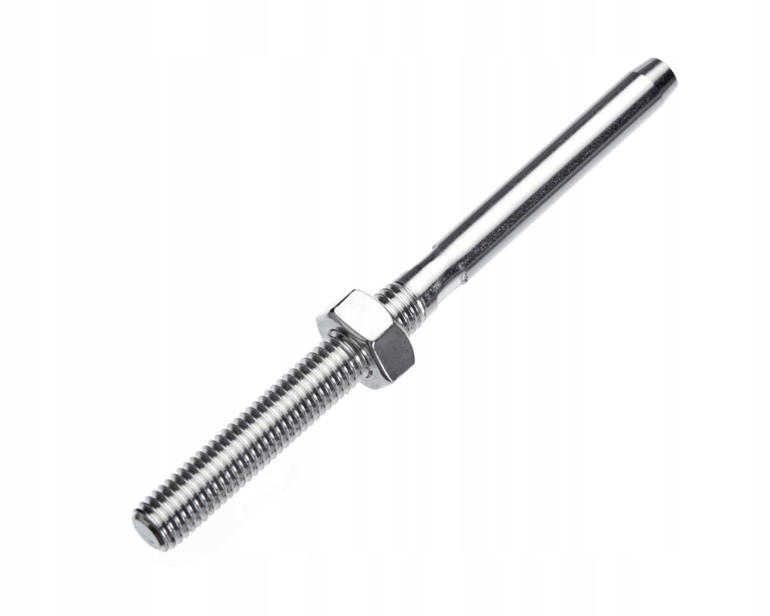 M12 do linki 6,0 KOŃCÓWKA DO ZAWALCOWANIA LIN LEWY GWINT nierdzewna KWASOOD Marka inny