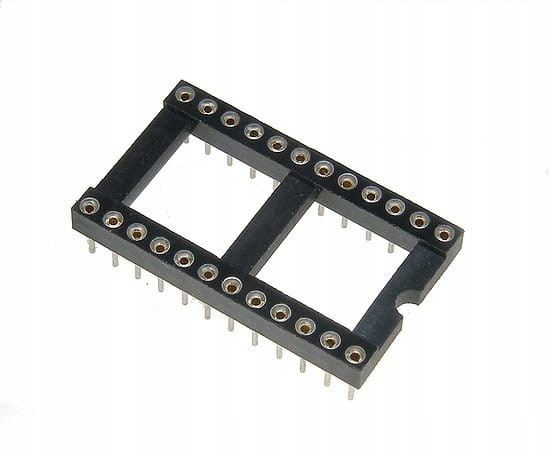

DIL24P Podstawka precyzyjna raster 2.54 mm 24pin