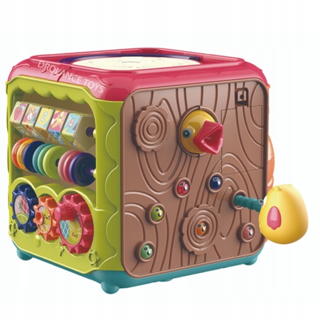 KOSTKA EDUKACYJNA MAGIC BOX SENSORYCZNA STYMULACJA Szerokość produktu 20 cm