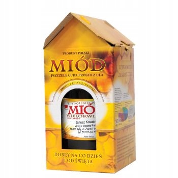 

Pudełko na 1 słoik Ozdobne 500 ml 720 ml pasieka
