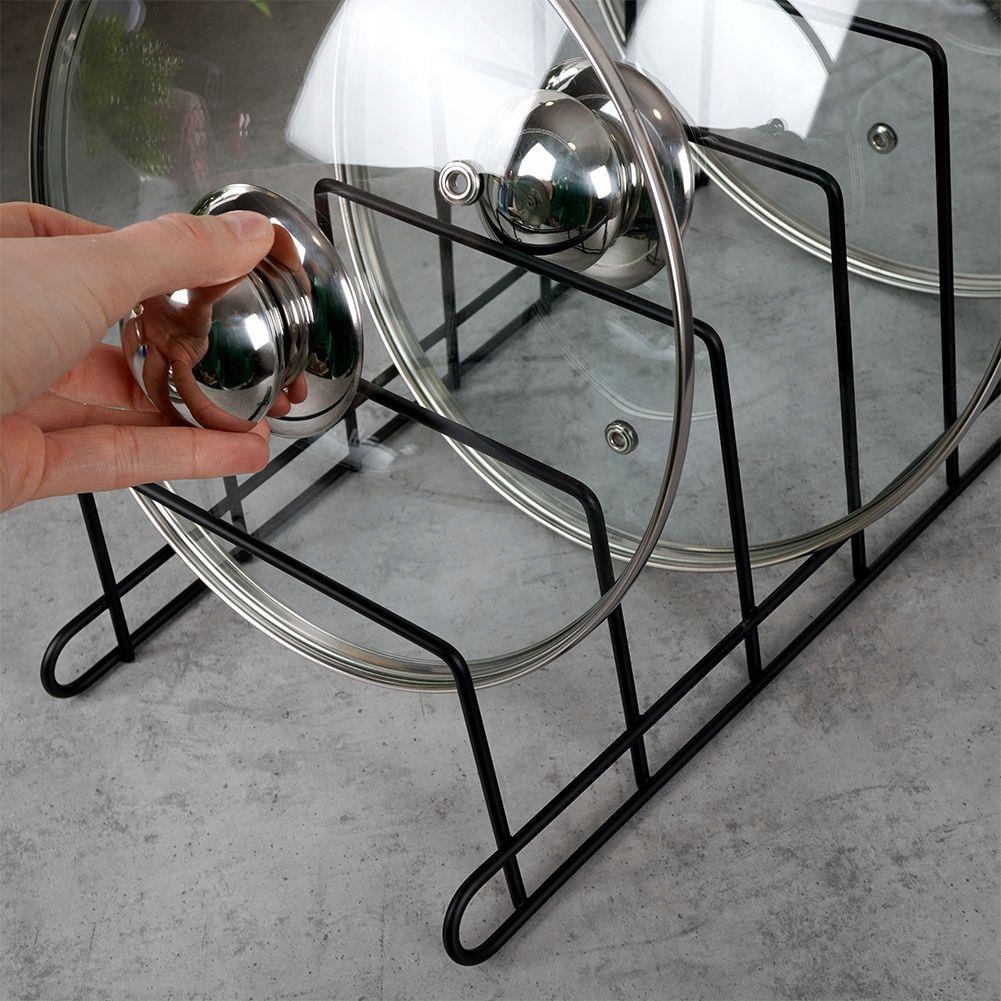 ORGANIZER STOJAK UCHWYT PODSTAWKA NA POKRYWKI BOX Typ jednopoziomowa