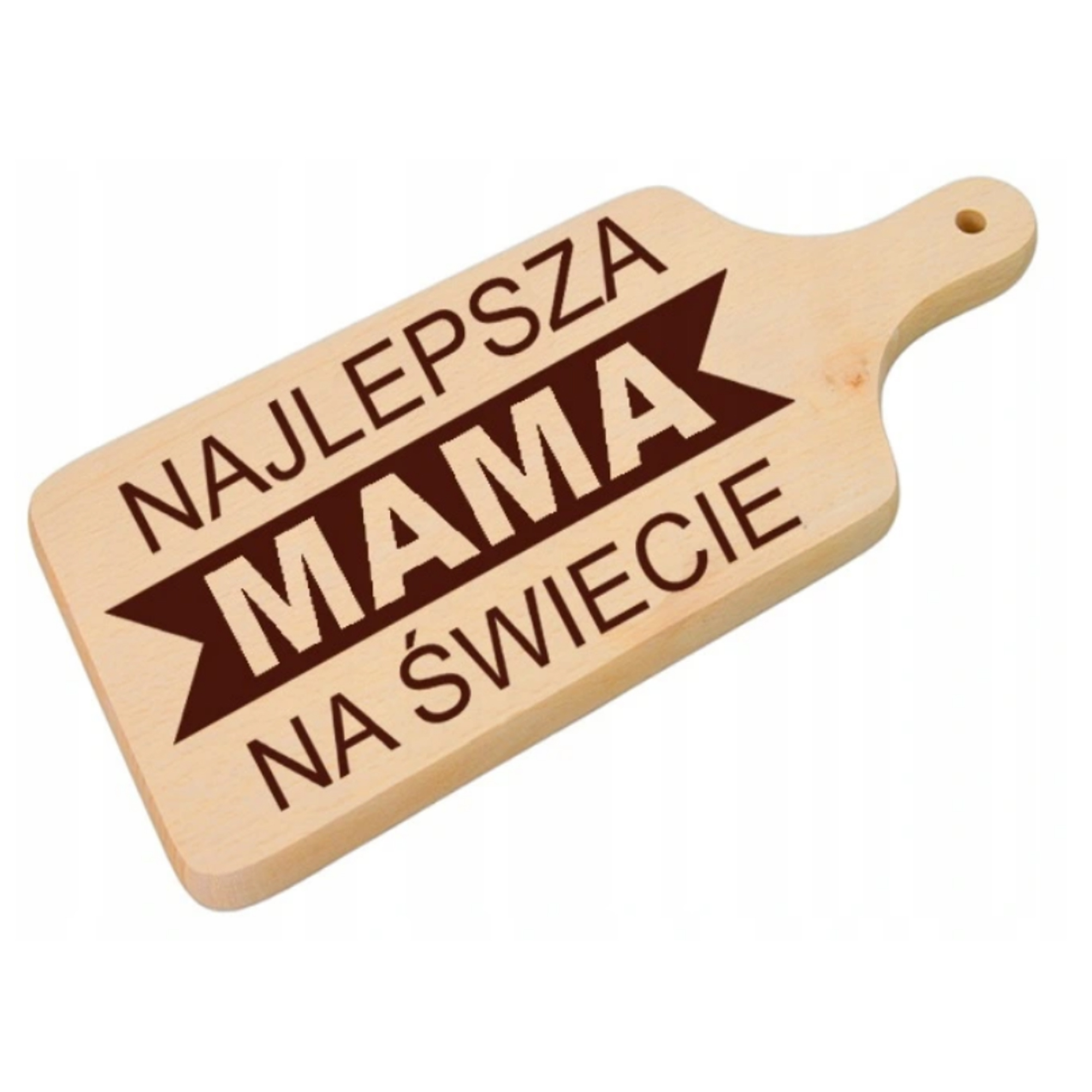 

Dzień Mamy dzień Matki drewniana deska do krojenia