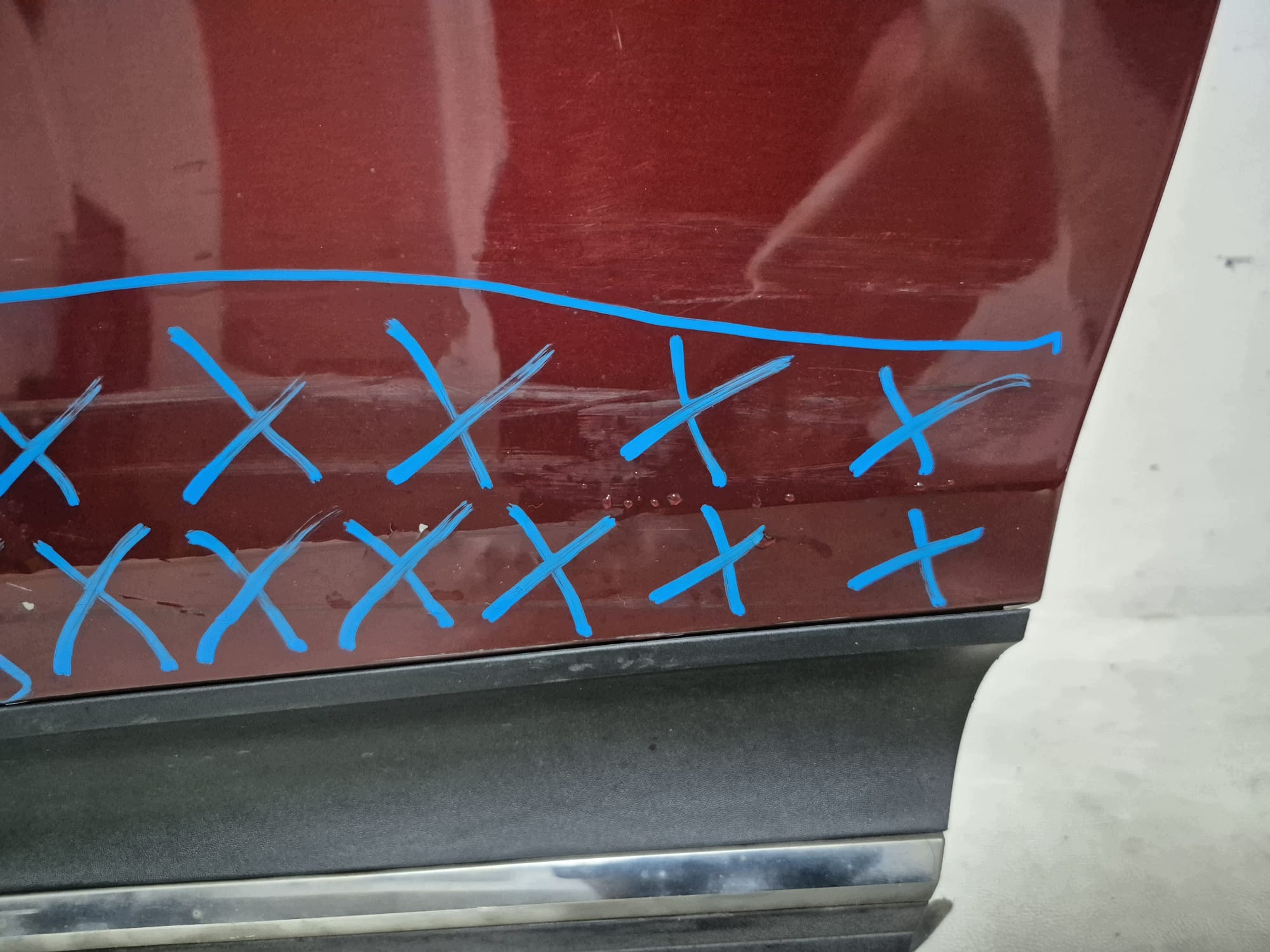 RENAULT SCENIC IV 4 16- door left front front moulding 802010615R