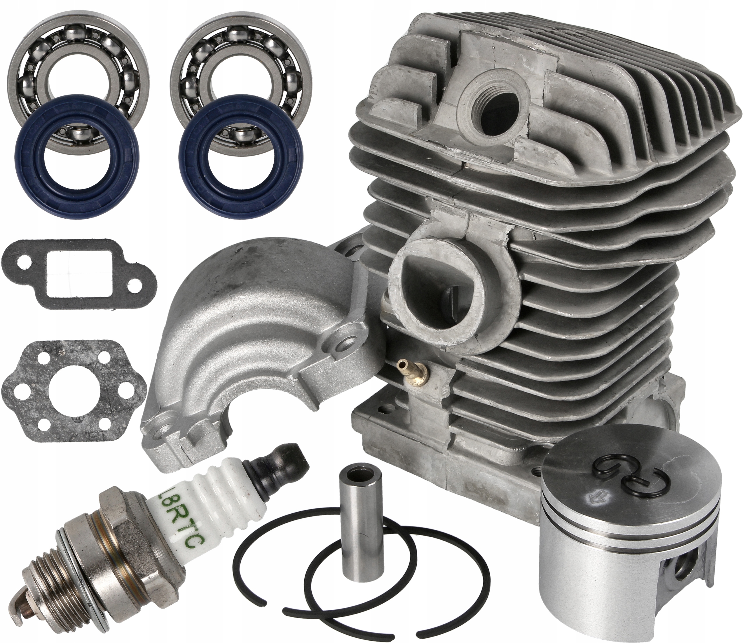 Cylinder Tłok Do Piły Stihl MS230 MS250 023 025 42.5 MM Zestaw Zamiennik