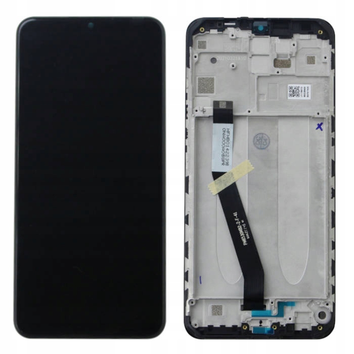 Nowy Ekran LCD Redmi 9 M2004J19G, M2004J19AG Z Ramką Czarny