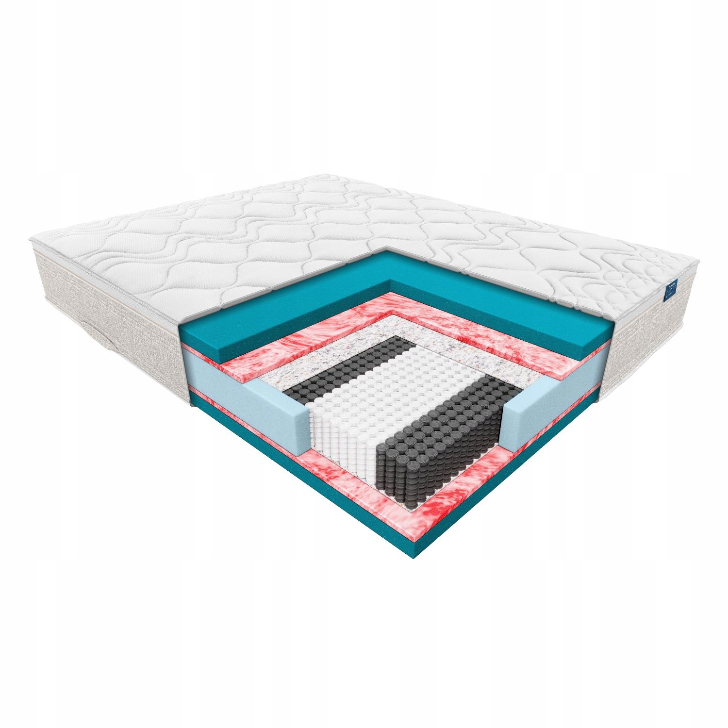 Matrace Hybris Janpol 80x200 Latex s adaptivním potahem