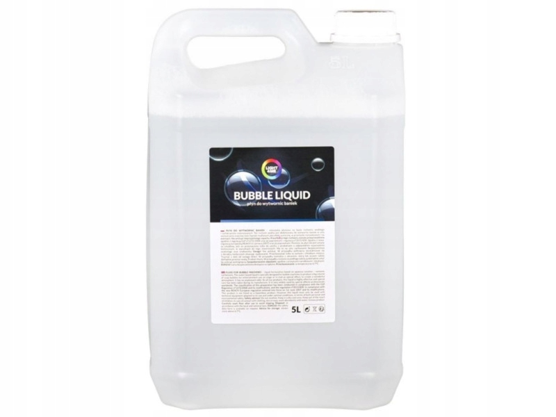 Płyn do wytwornic baniek LIGHT4ME Bubble Liquid 5l