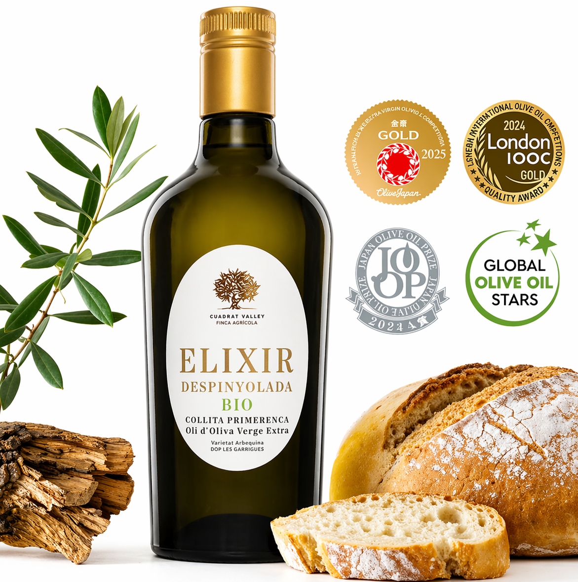 Bio Olej Premium Elixir Bezpestkový Arbequina Extra V. Cuadrat Valley 2026