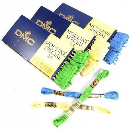 Mulina do robótek ręcznych DMC wiele kolorów