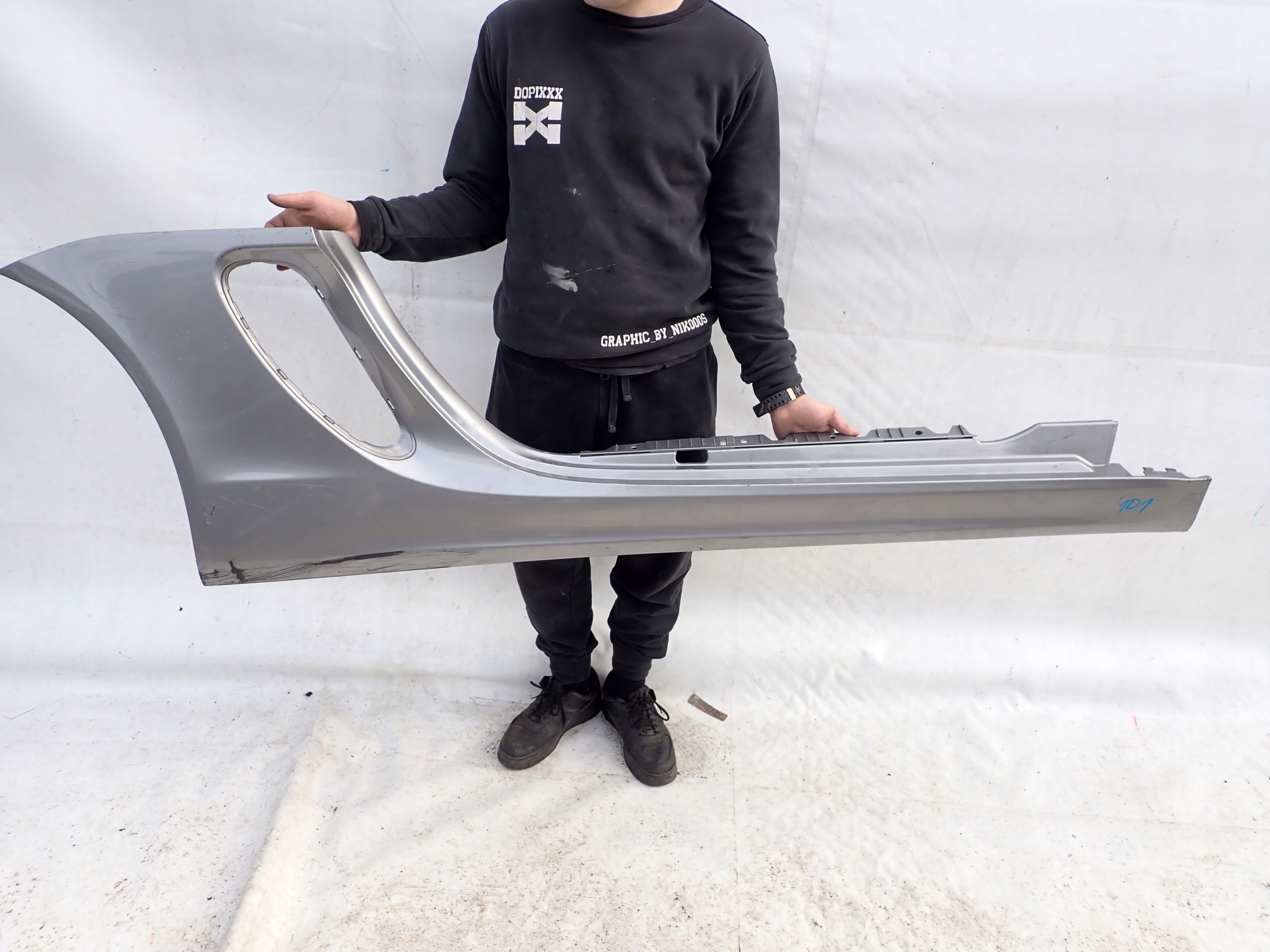PORSCHE BOXSTER 981 12- threshold right moulding threshold