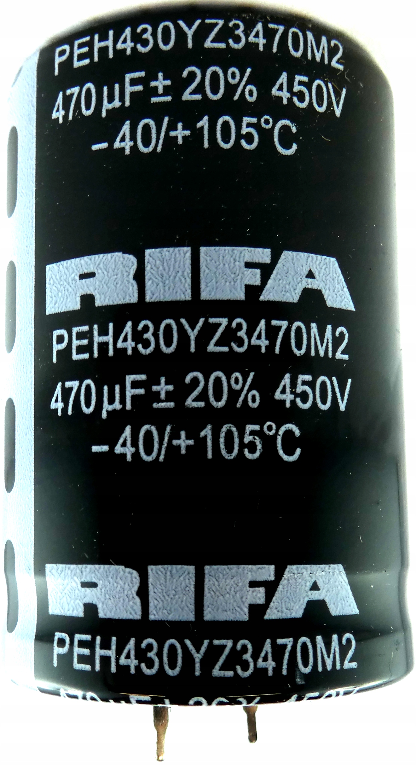 

Evox Rifa 470uF 450VDC 20% 1szt.