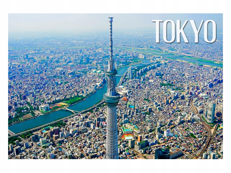 

Japonia Tokio Panorama Magnes na lodówkę