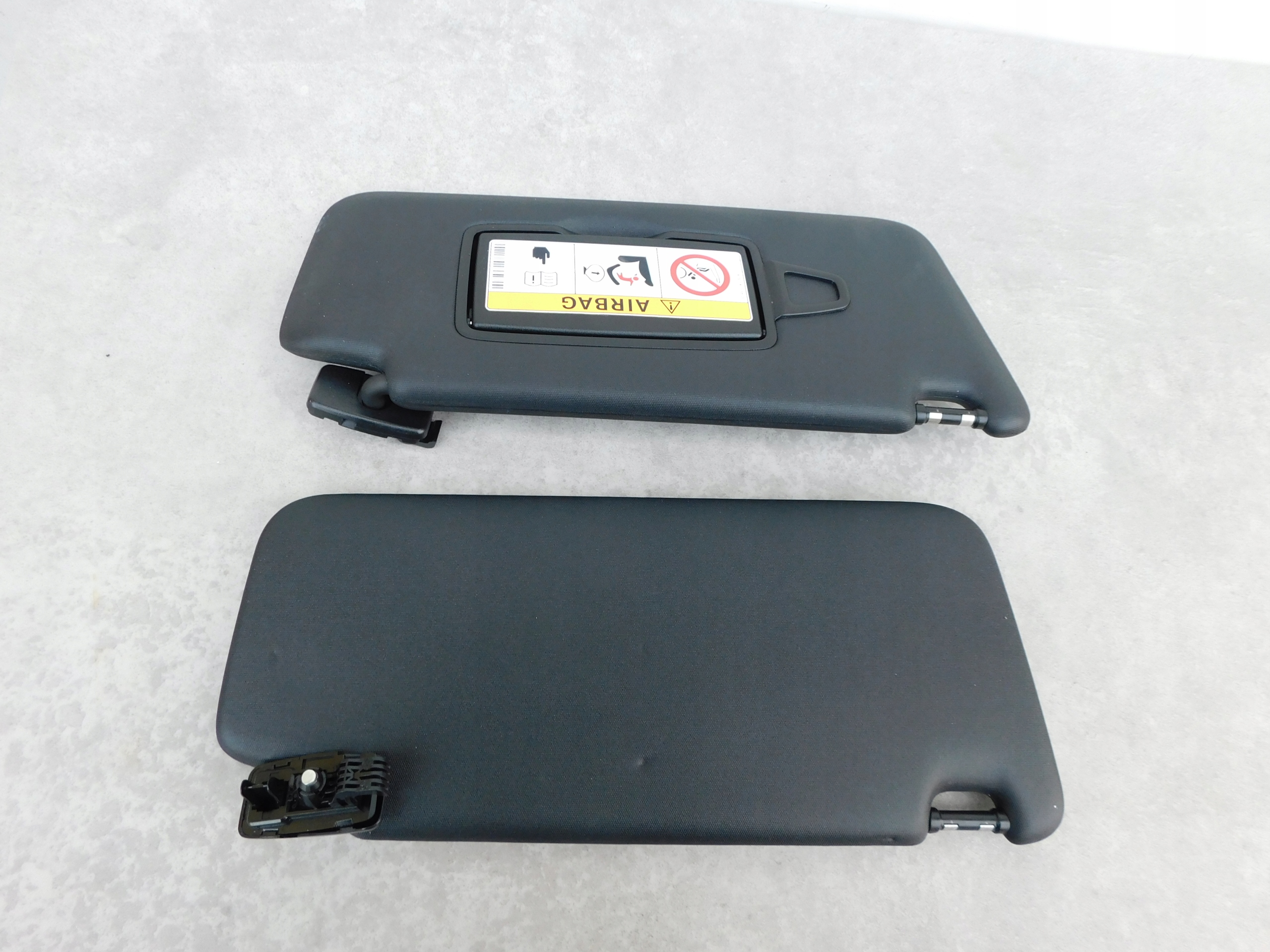Mercedes GLC visors sloneczne covers przeciwsloneczne komplet original