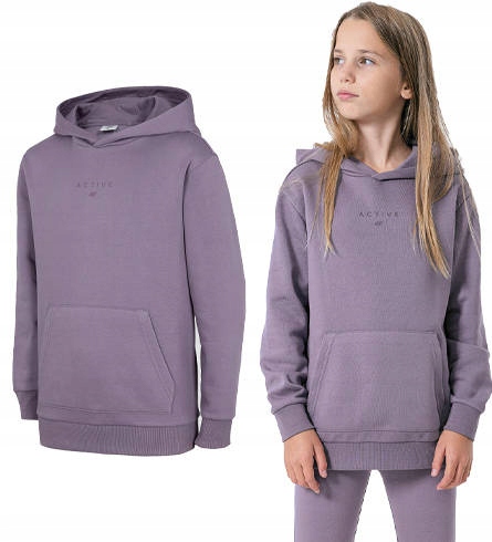 

4F Ocieplana Bluza Dziewczęca JBLD003 > 152