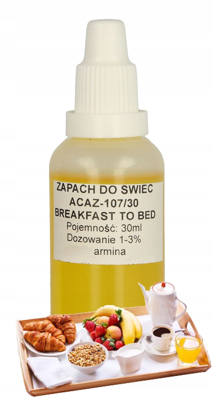 

Zapach Breakfast To Bed 30 ML Świec Parafiny Wosku