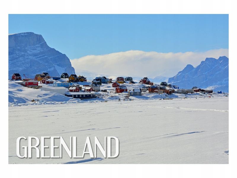 

Grenlandia Panorama Magnes na lodówkę