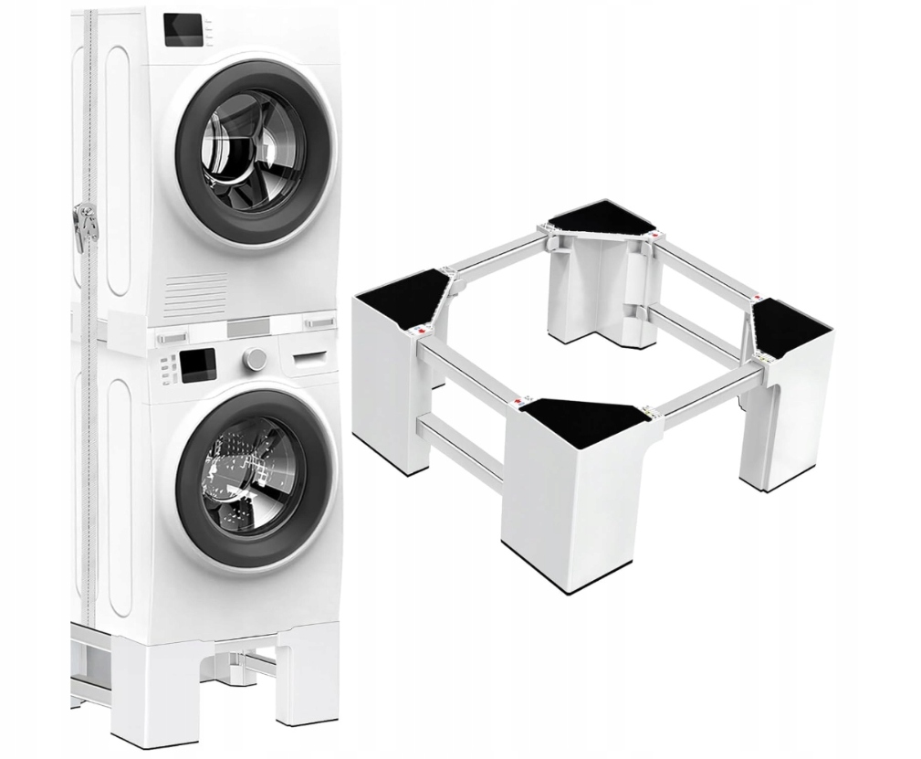 Podstawa pod pralkę i suszarkę Niuxx Universal: podstawa pod pralkę 24 cm