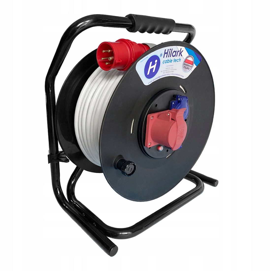 Predlžovací Kábel silový Pvc 16A 5x2,5 20 m Owa H05VVF biely