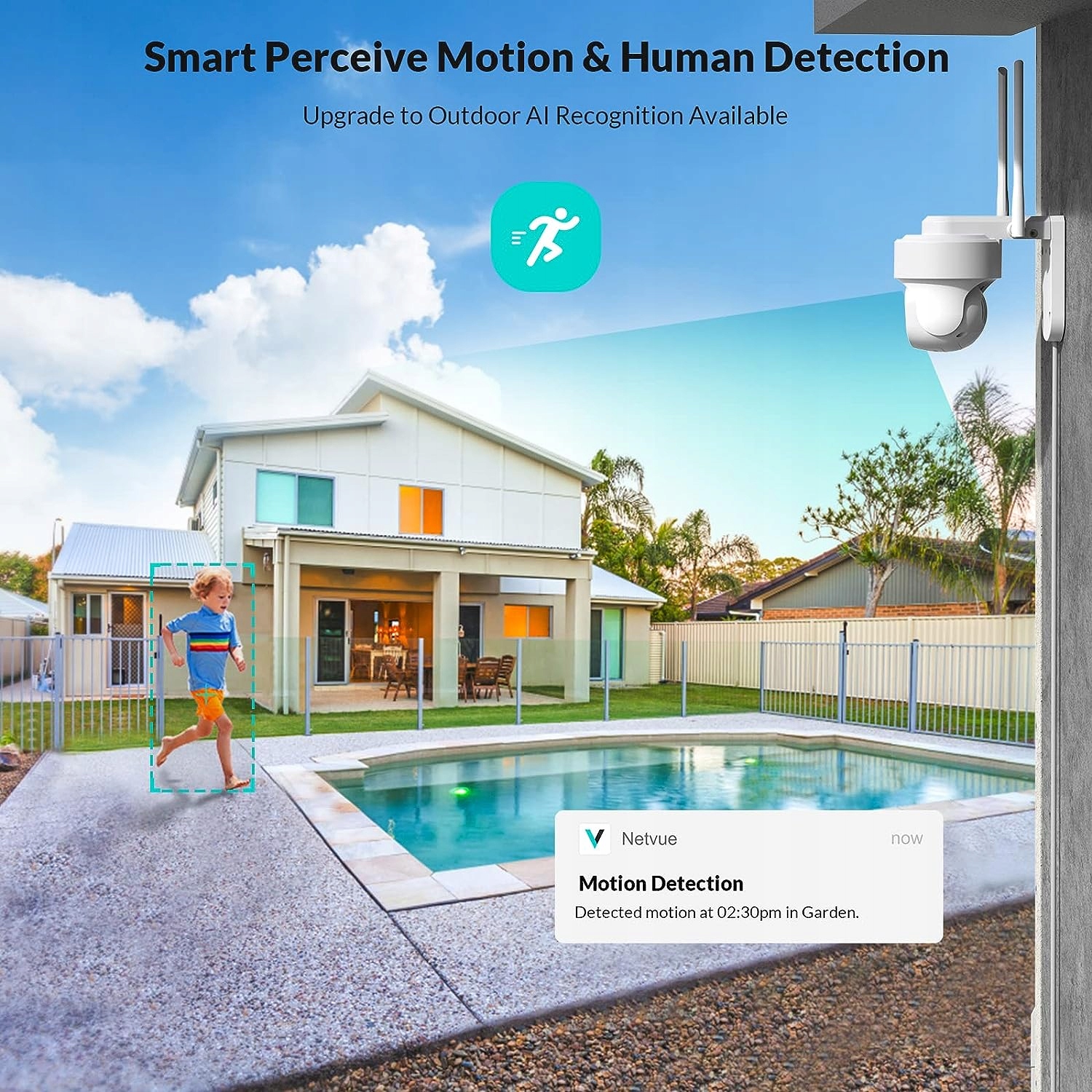 Zewnętrzna Kamera Monitorująca NETVUE EAN (GTIN) 5475698562