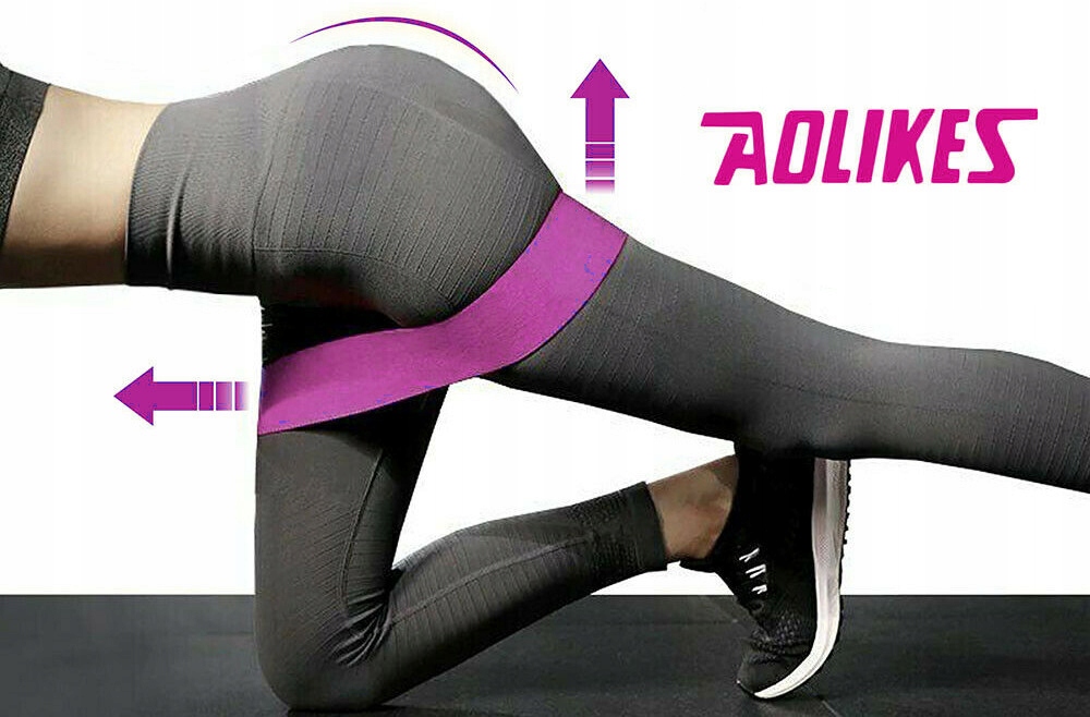 ZESTAW 3 GUMY DO ĆWICZEŃ MATERIAŁOWE TAŚMY OPOROWE Marka Aolikes