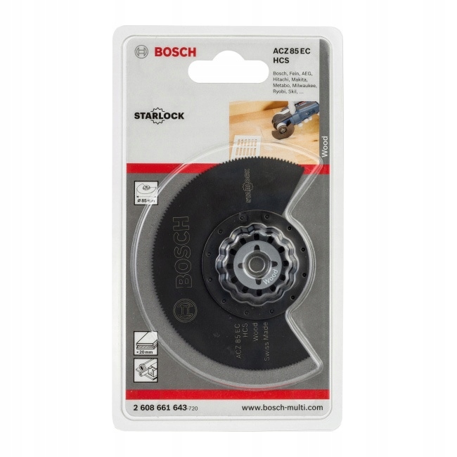 Brzeszczot Bosch Starlock HCS 85 mm Marka Bosch