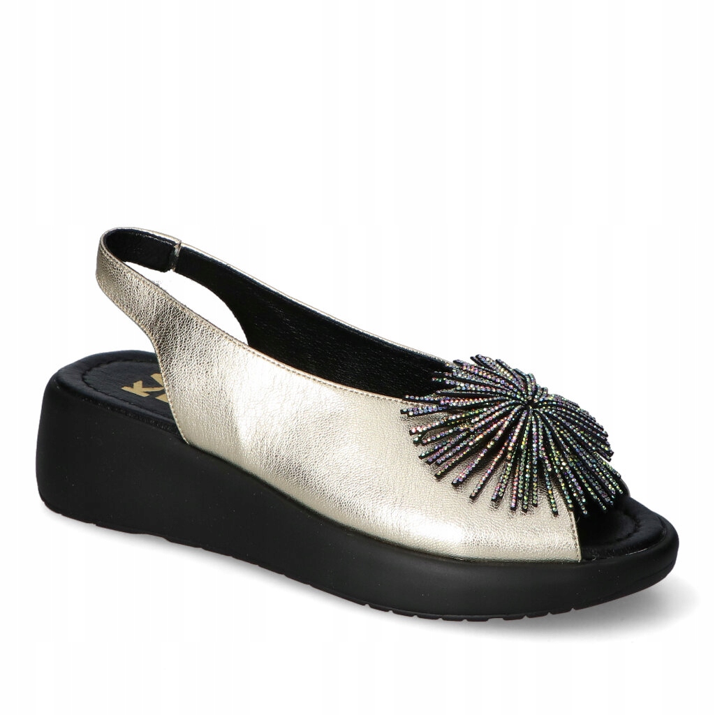 Sandály Karino 5387/112-P Zlaté lico 36