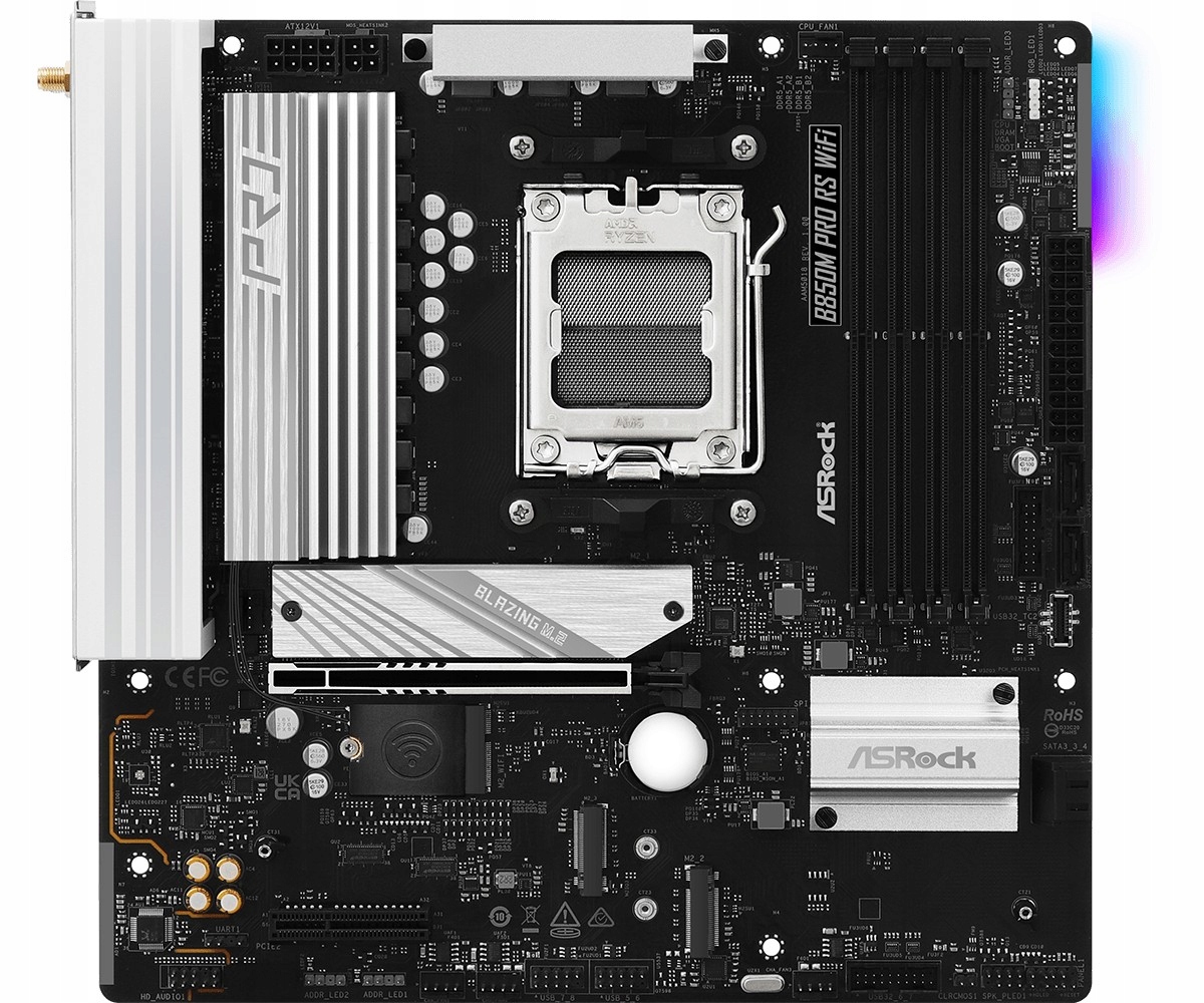 ASROCK B850M Pro RS WiFi mATX AM5 DDR5 — 5